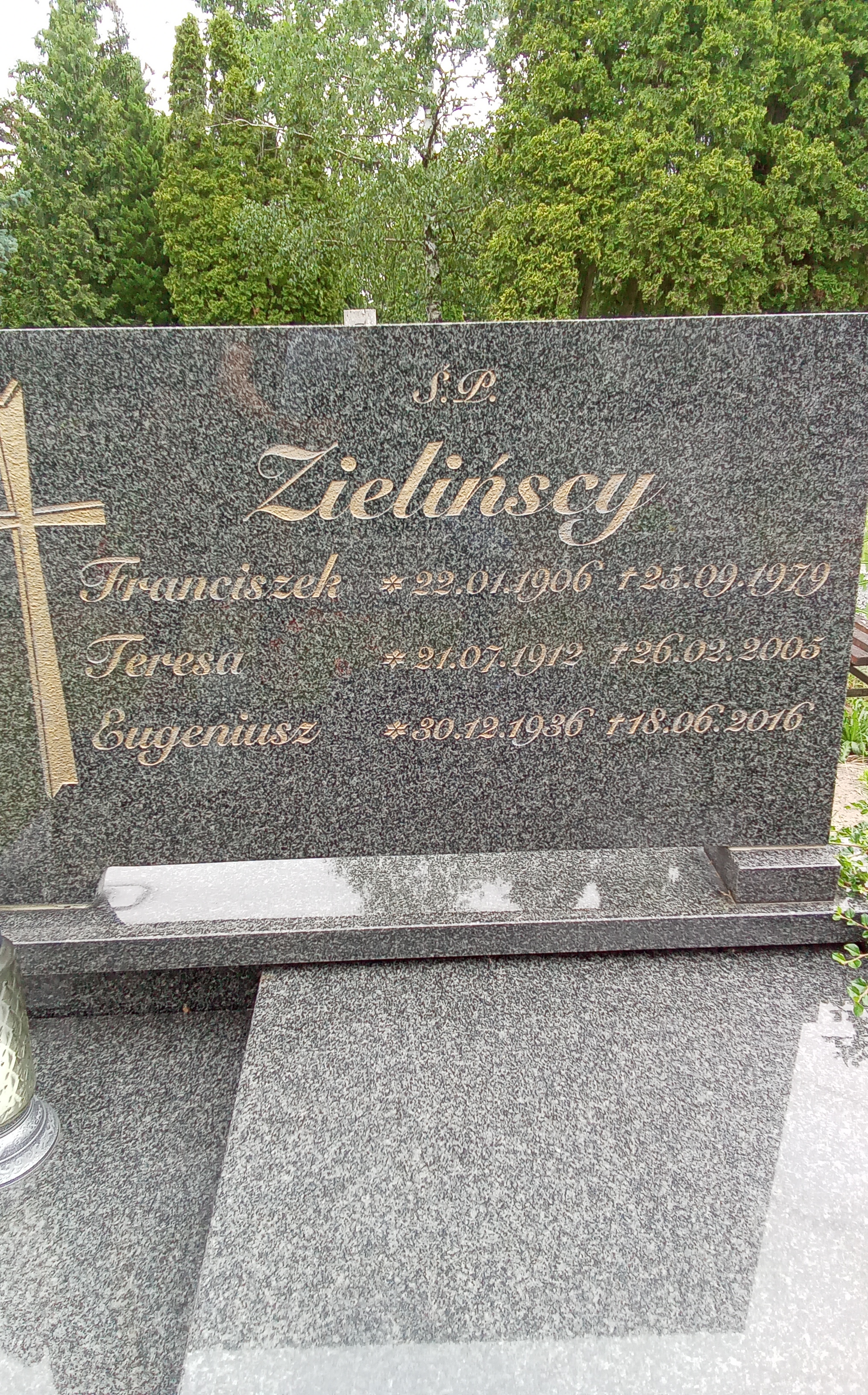 Eugeniusz ZIELIŃSKI 1936 Toruń - Grobonet - Wyszukiwarka osób pochowanych