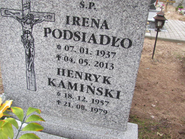 Henryk KAMIŃSKI 1957 Toruń - Grobonet - Wyszukiwarka osób pochowanych