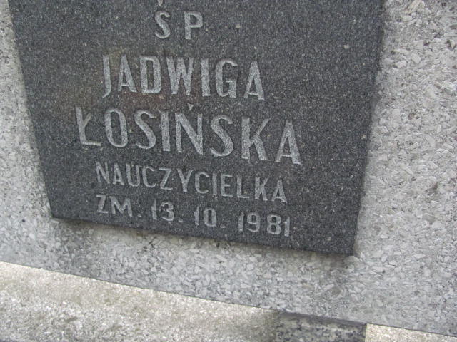 Józef ŁOSIŃSKI 1903 Toruń - Grobonet - Wyszukiwarka osób pochowanych