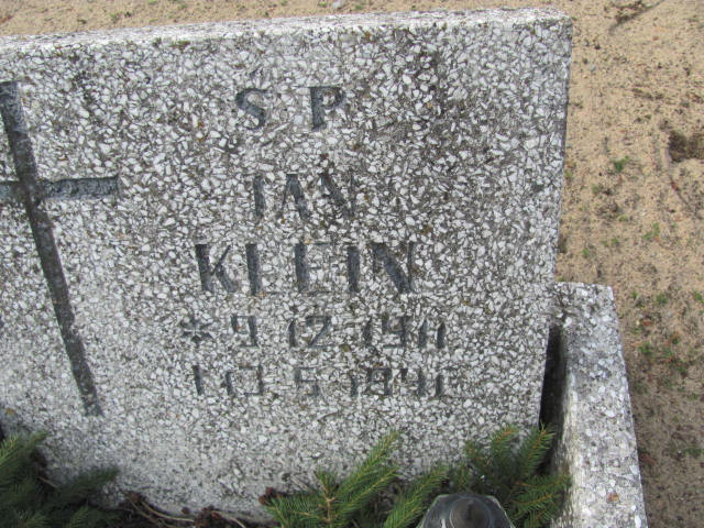 Jan KLEIN 1911 Toruń - Grobonet - Wyszukiwarka osób pochowanych