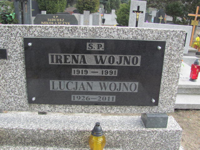 Irena WOJNO 1919 Toruń - Grobonet - Wyszukiwarka osób pochowanych