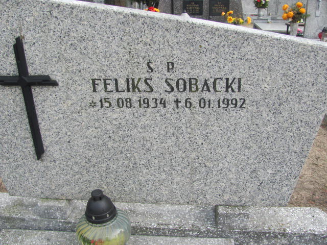 Feliks SOBACKI 1934 Toruń - Grobonet - Wyszukiwarka osób pochowanych