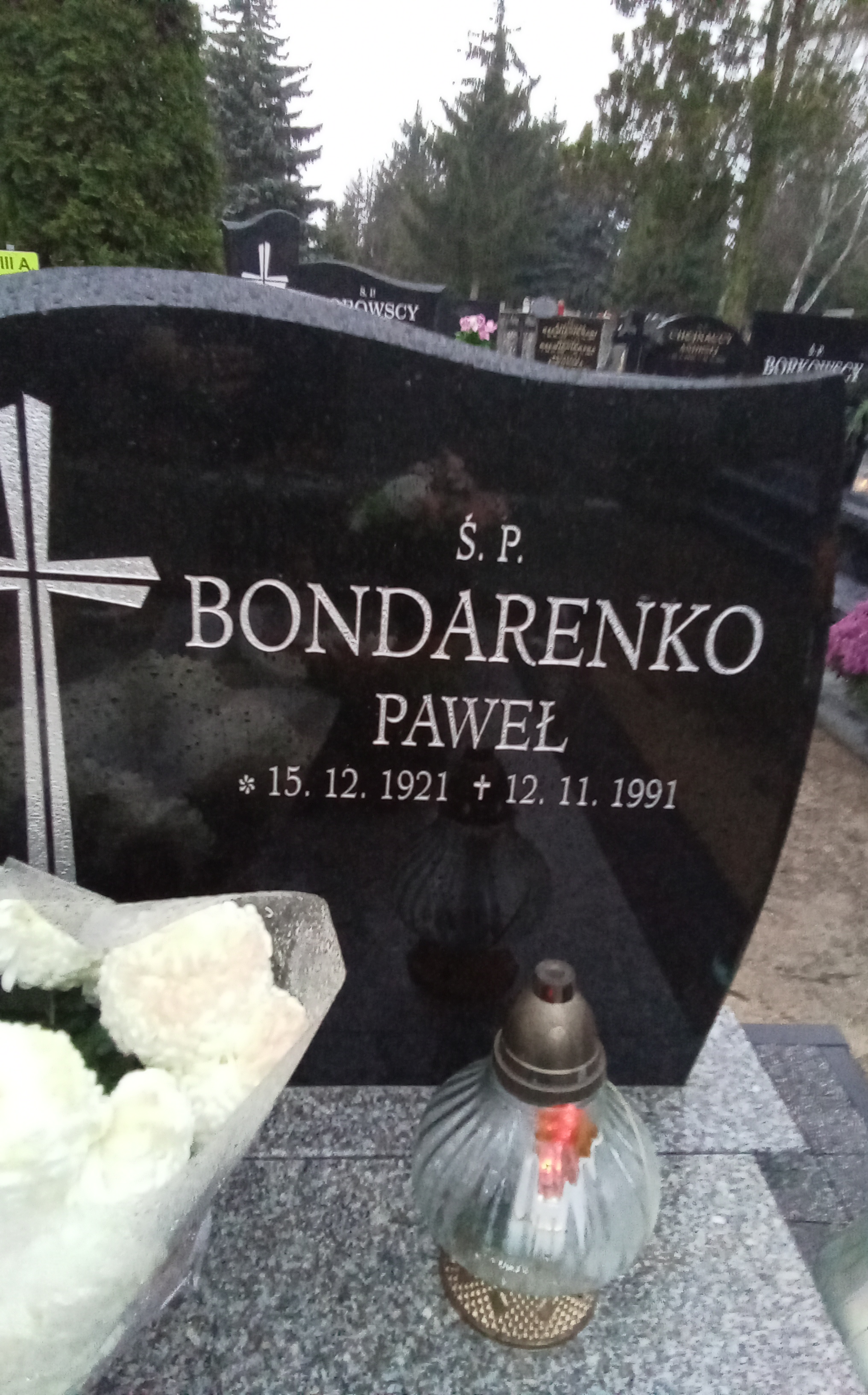 Paweł BONDARENKO 1921 Toruń - Grobonet - Wyszukiwarka osób pochowanych