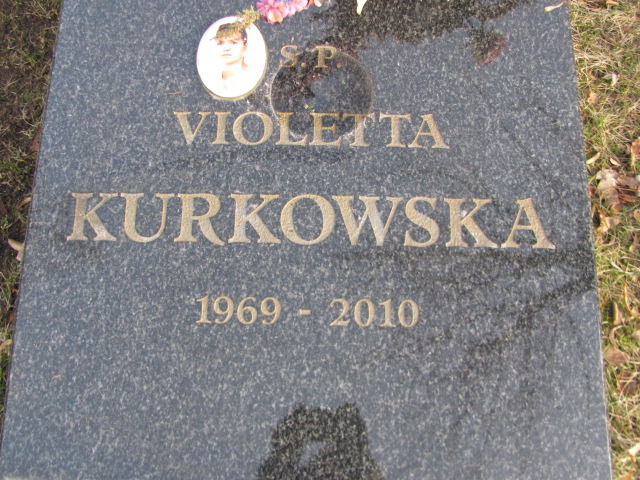 Violetta KURKOWSKA 1969 Toruń - Grobonet - Wyszukiwarka osób pochowanych