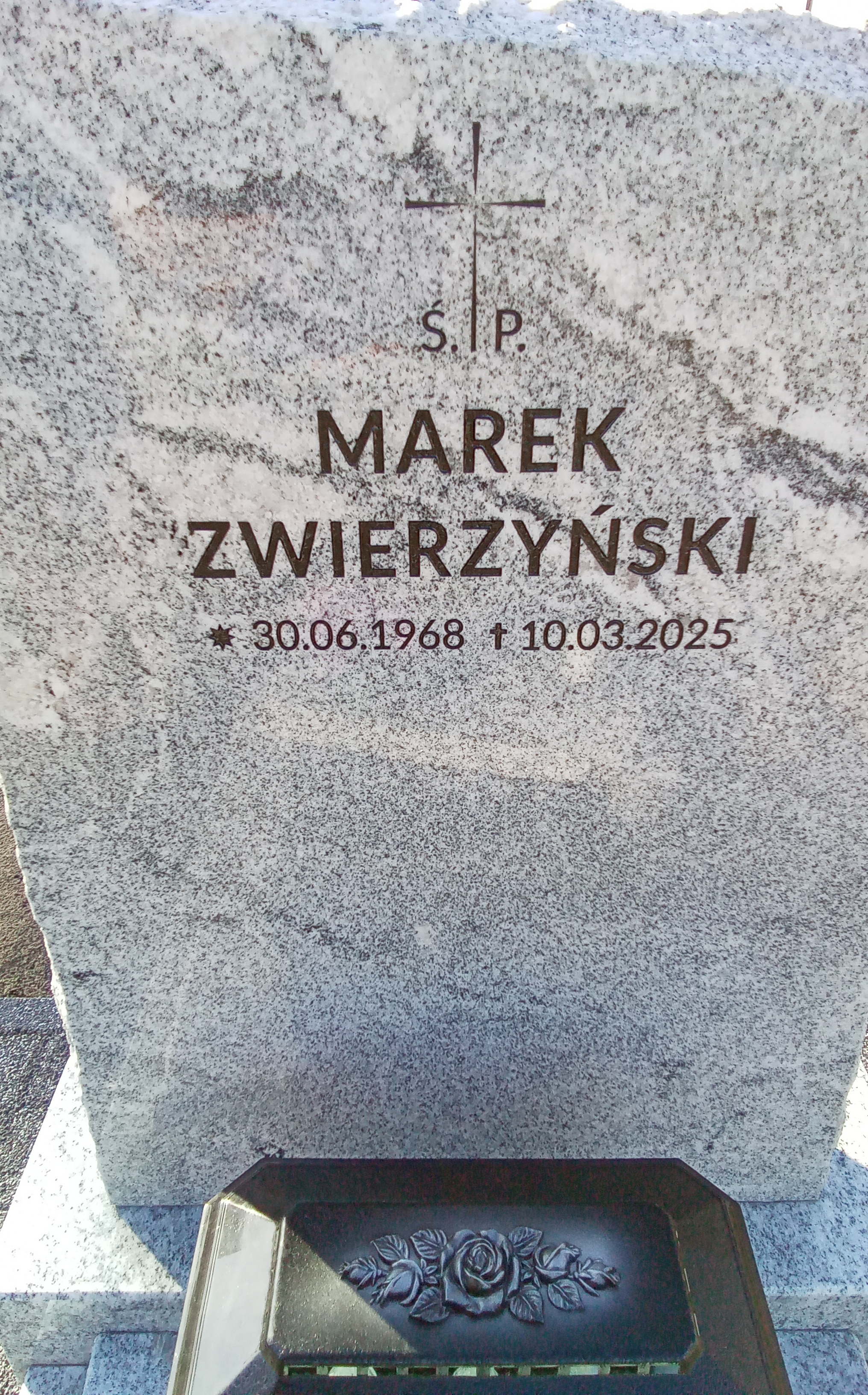 Marek ZWIERZYŃSKI 1968 Toruń - Grobonet - Wyszukiwarka osób pochowanych