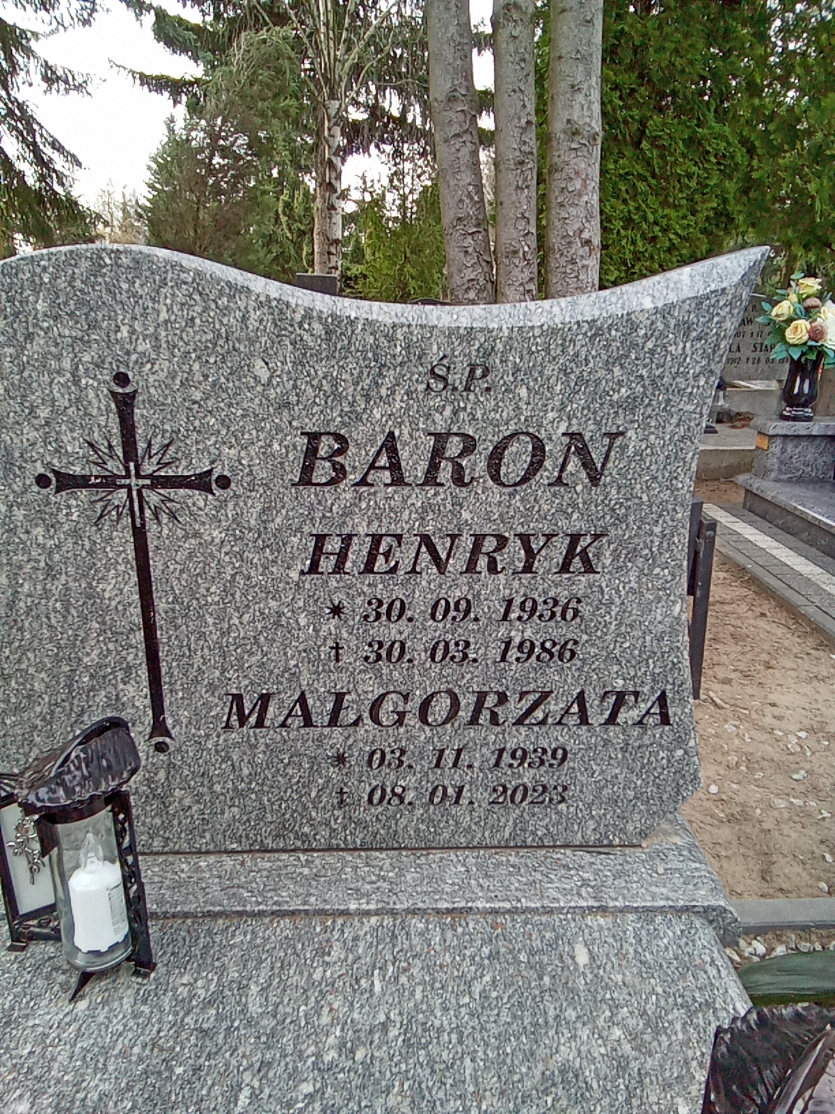 Henryk BARON 1936 Toruń - Grobonet - Wyszukiwarka osób pochowanych