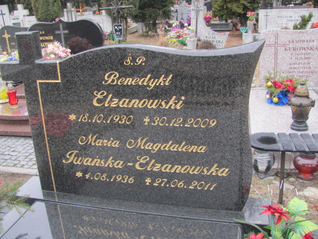 Benedykt ELZANOWSKI 1930 Toruń - Grobonet - Wyszukiwarka osób pochowanych