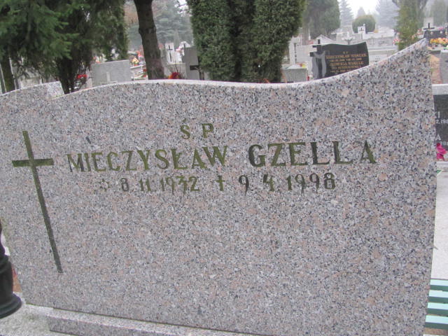 Mieczysław GZELLA 1932 Toruń - Grobonet - Wyszukiwarka osób pochowanych