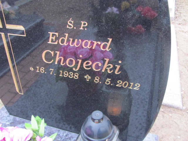 Edward CHOJECKI 1938 Toruń - Grobonet - Wyszukiwarka osób pochowanych