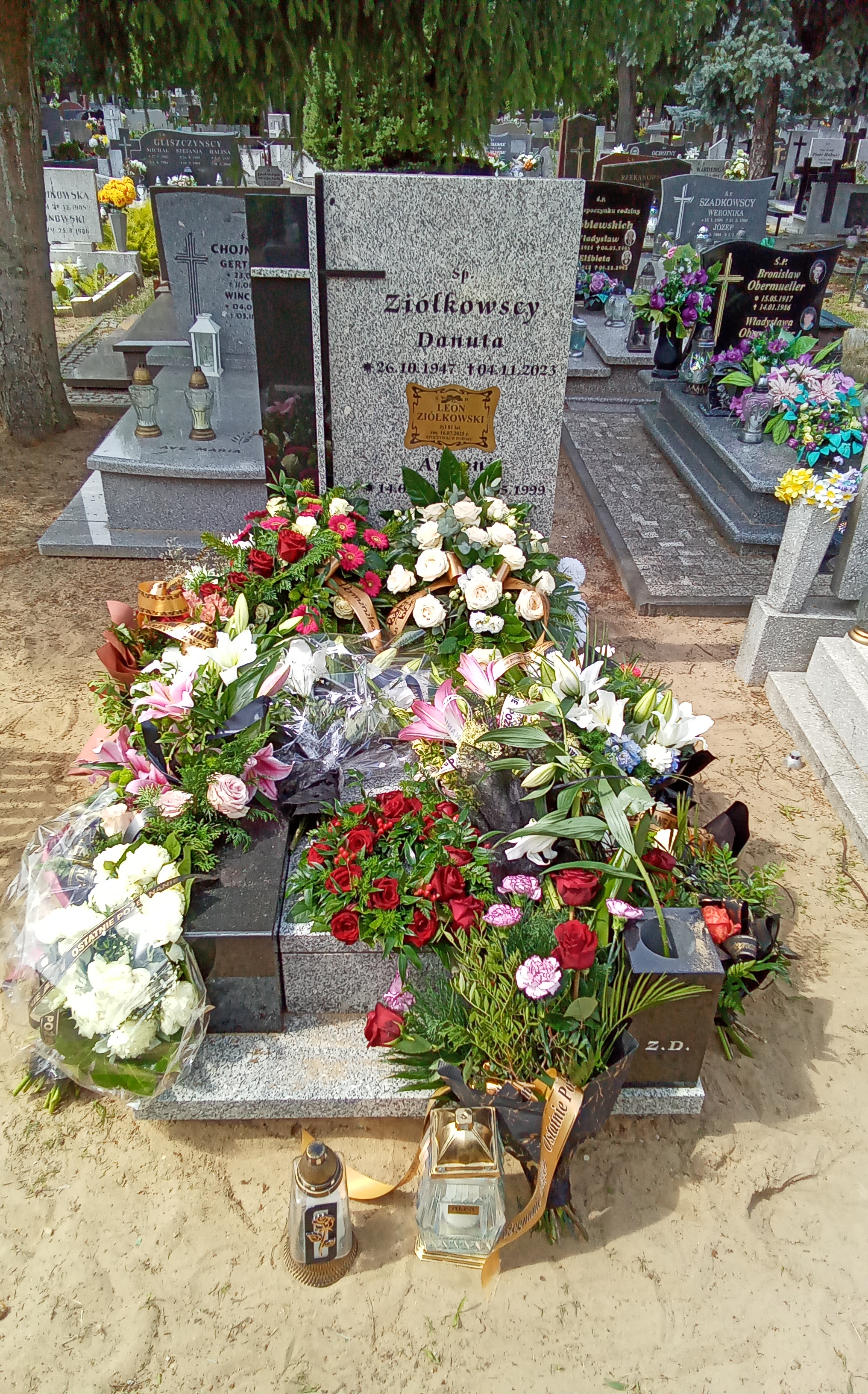 Grób LEON ZIÓŁKOWSKI