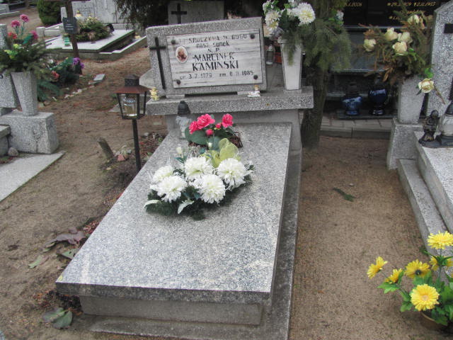 Grób TADEUSZ KAMIŃSKI