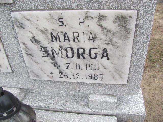Marianna SMORGA 1911 Toruń - Grobonet - Wyszukiwarka osób pochowanych