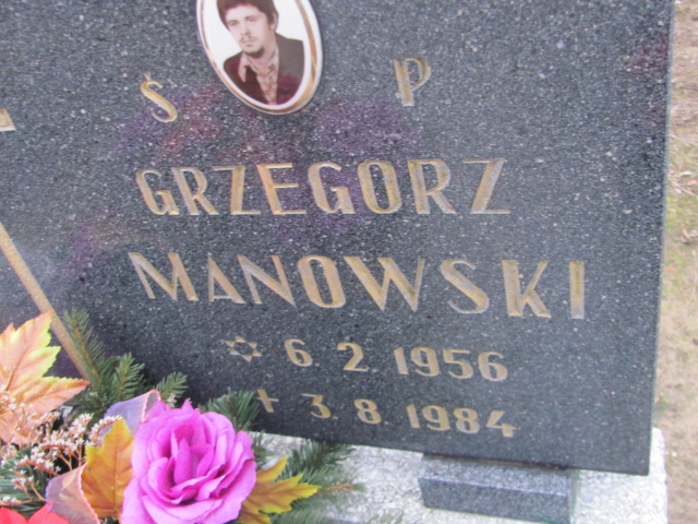 Grzegorz MANOWSKI 1956 Toruń - Grobonet - Wyszukiwarka osób pochowanych