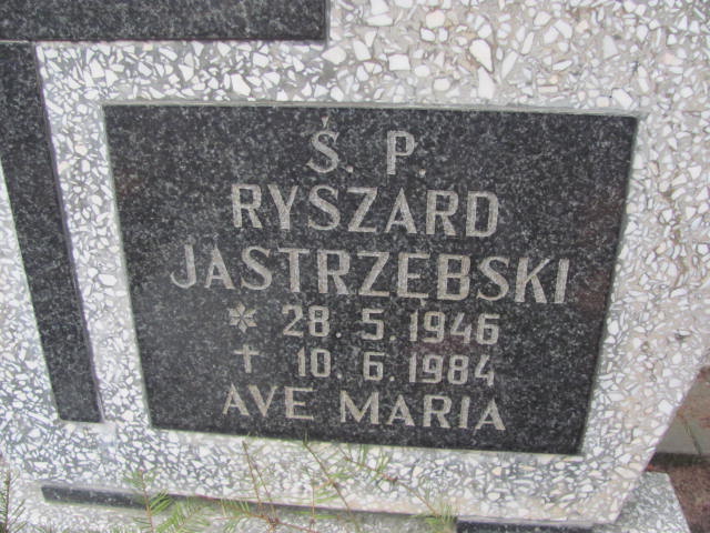 Ryszard JASTRZĘBSKI 1946 Toruń - Grobonet - Wyszukiwarka osób pochowanych