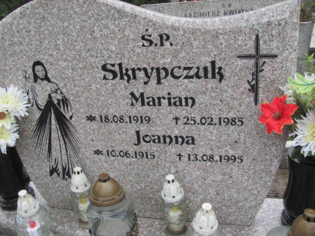 Joanna SKRYPCZUK 1915 Toruń - Grobonet - Wyszukiwarka osób pochowanych