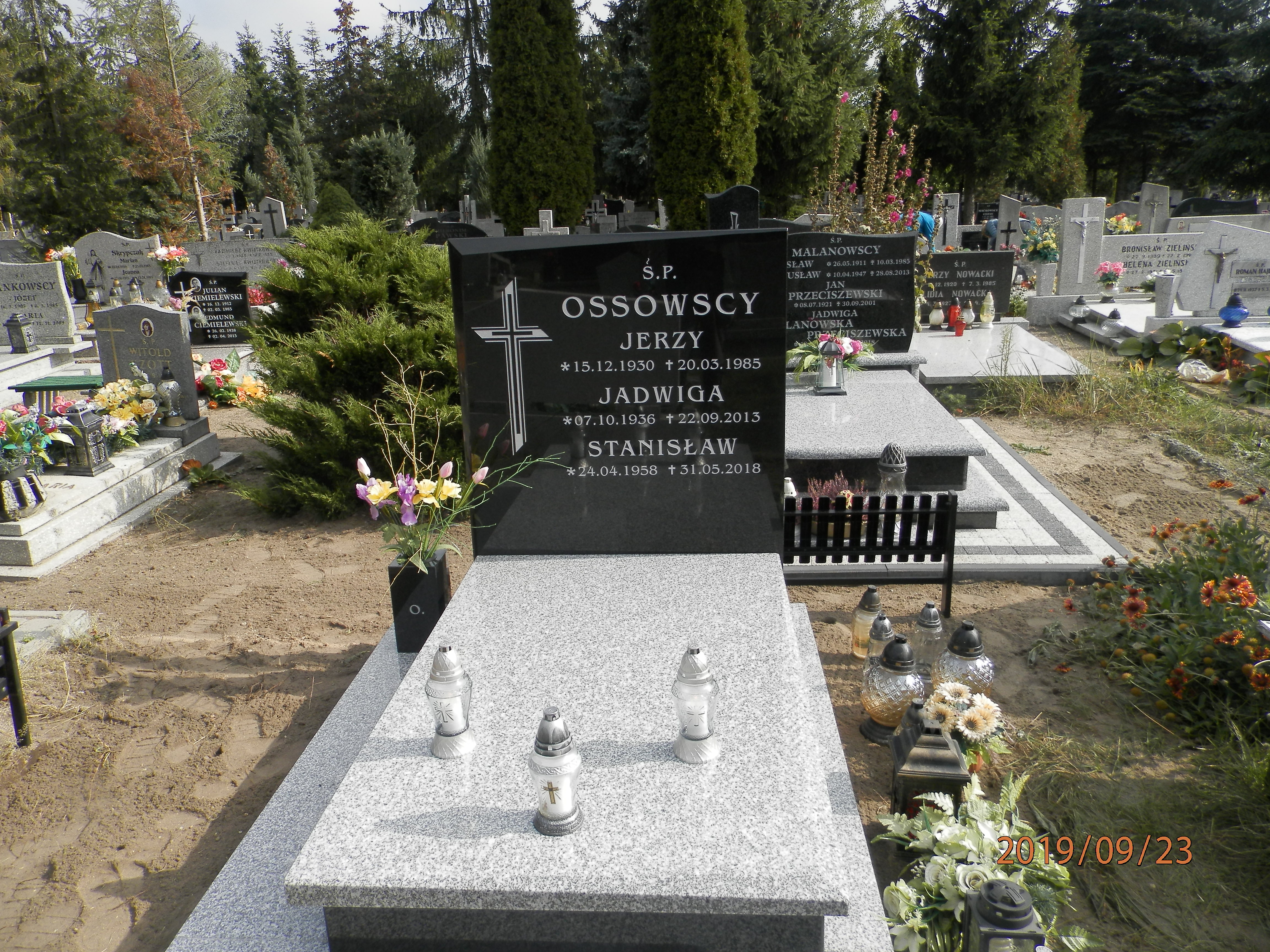 Jerzy OSSOWSKI 1930 Toruń - Grobonet - Wyszukiwarka osób pochowanych