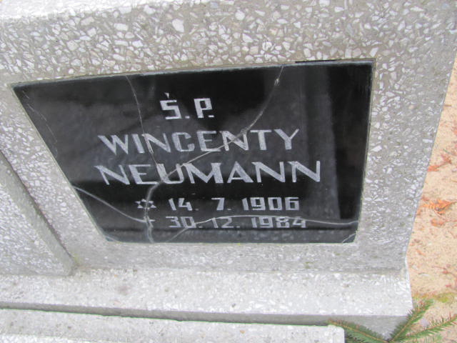 Wincenty NEUMAN 1906 Toruń - Grobonet - Wyszukiwarka osób pochowanych