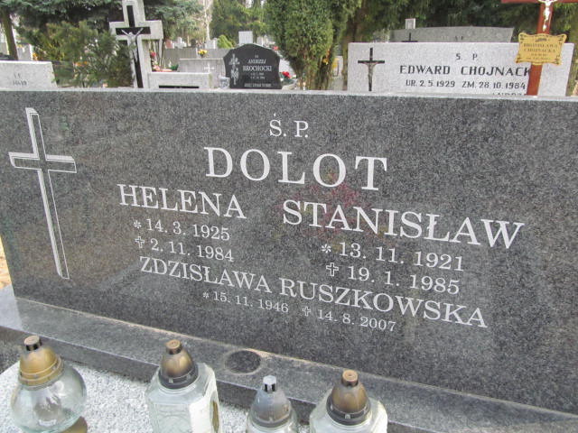 Krystyna DOLOT 1949 Toruń - Grobonet - Wyszukiwarka osób pochowanych