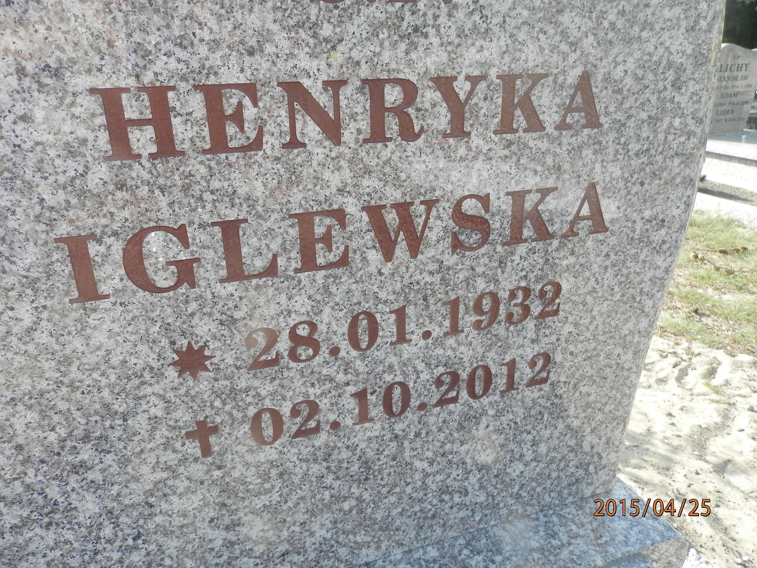 Anna PIETRUSZYŃSKA 1957 Toruń - Grobonet - Wyszukiwarka osób pochowanych