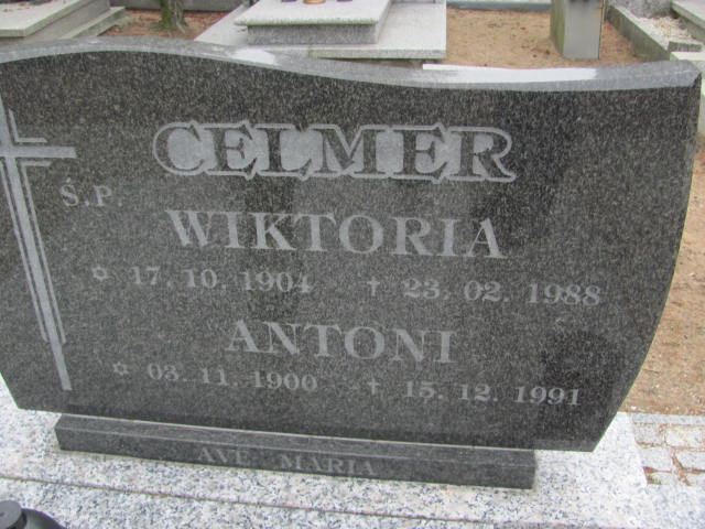 Antoni CELMER 1900 Toruń - Grobonet - Wyszukiwarka osób pochowanych