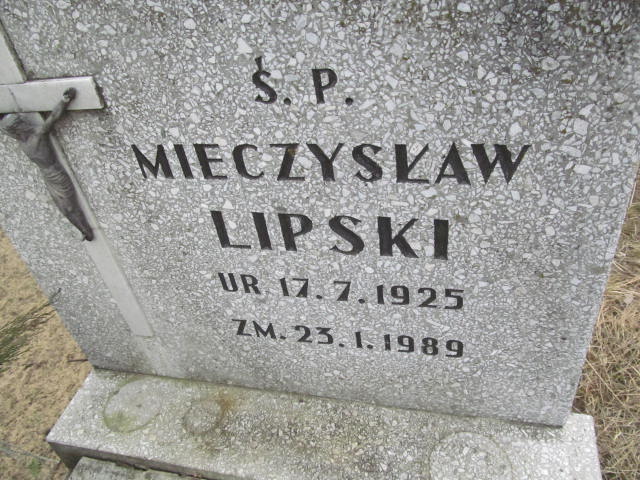Mieczysław LIPSKI 1926 Toruń - Grobonet - Wyszukiwarka osób pochowanych