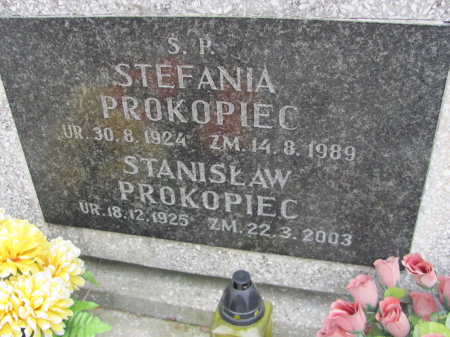 Stanisław PROKOPIEC 1925 Toruń - Grobonet - Wyszukiwarka osób pochowanych