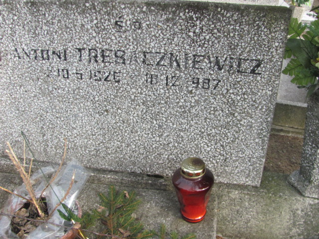 Antoni TRĘBACZKIEWICZ 1926 Toruń - Grobonet - Wyszukiwarka osób pochowanych