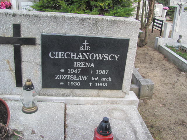 Irena CIECHANOWSKA 1946 Toruń - Grobonet - Wyszukiwarka osób pochowanych