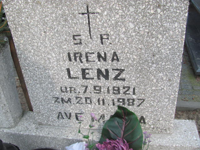 Czesława LENZ 1945 Toruń - Grobonet - Wyszukiwarka osób pochowanych