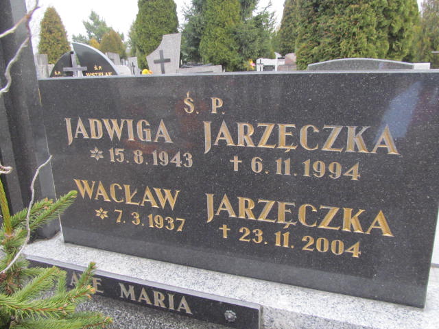 Jadwiga JARZĘCZKA 1943 Toruń - Grobonet - Wyszukiwarka osób pochowanych