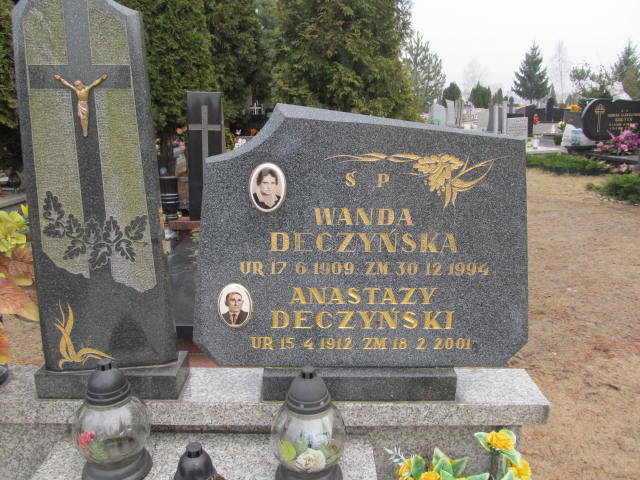 Wanda DECZYŃSKA 1909 Toruń - Grobonet - Wyszukiwarka osób pochowanych
