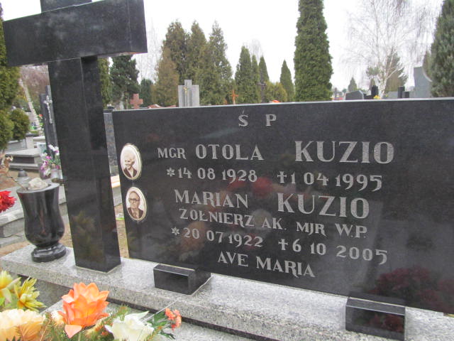 OTOLA KUZIO 1928 Toruń - Grobonet - Wyszukiwarka osób pochowanych