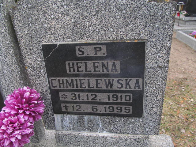 Helena CHMIELEWSKA 1910 Toruń - Grobonet - Wyszukiwarka osób pochowanych