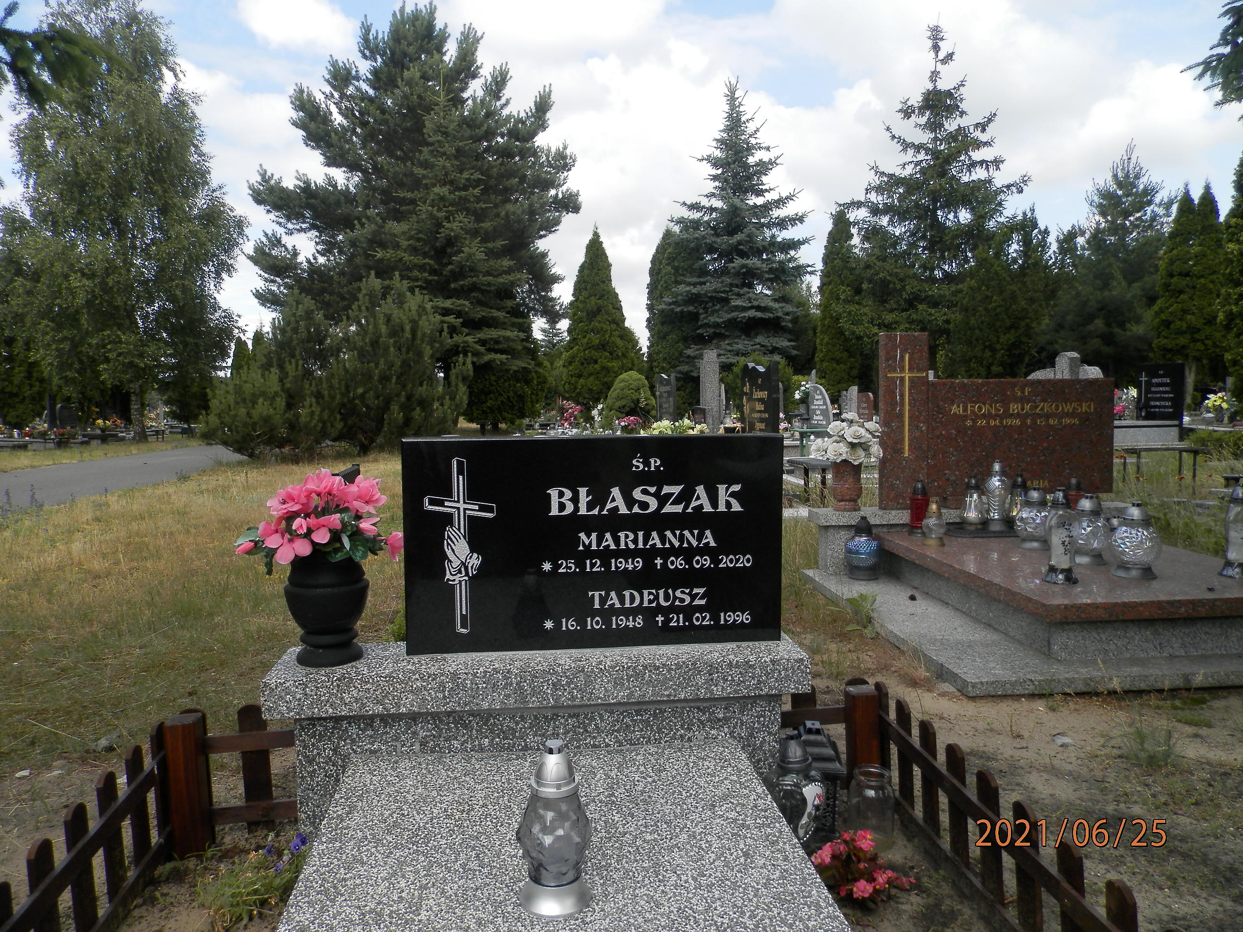 Tadeusz BŁASZAK 1948 Toruń - Grobonet - Wyszukiwarka osób pochowanych