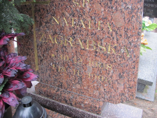 Natalia ZAGRABSKA 1908 Toruń - Grobonet - Wyszukiwarka osób pochowanych