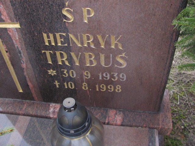 Henryk TRYBUŚ 1939 Toruń - Grobonet - Wyszukiwarka osób pochowanych