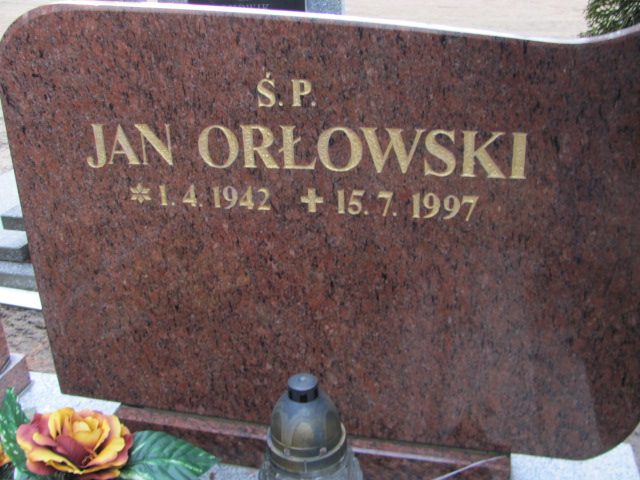 Jan ORŁOWSKI 1942 Toruń - Grobonet - Wyszukiwarka osób pochowanych