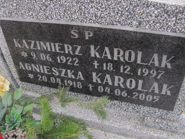 Kazimierz KAROLAK 1922 Toruń - Grobonet - Wyszukiwarka osób pochowanych