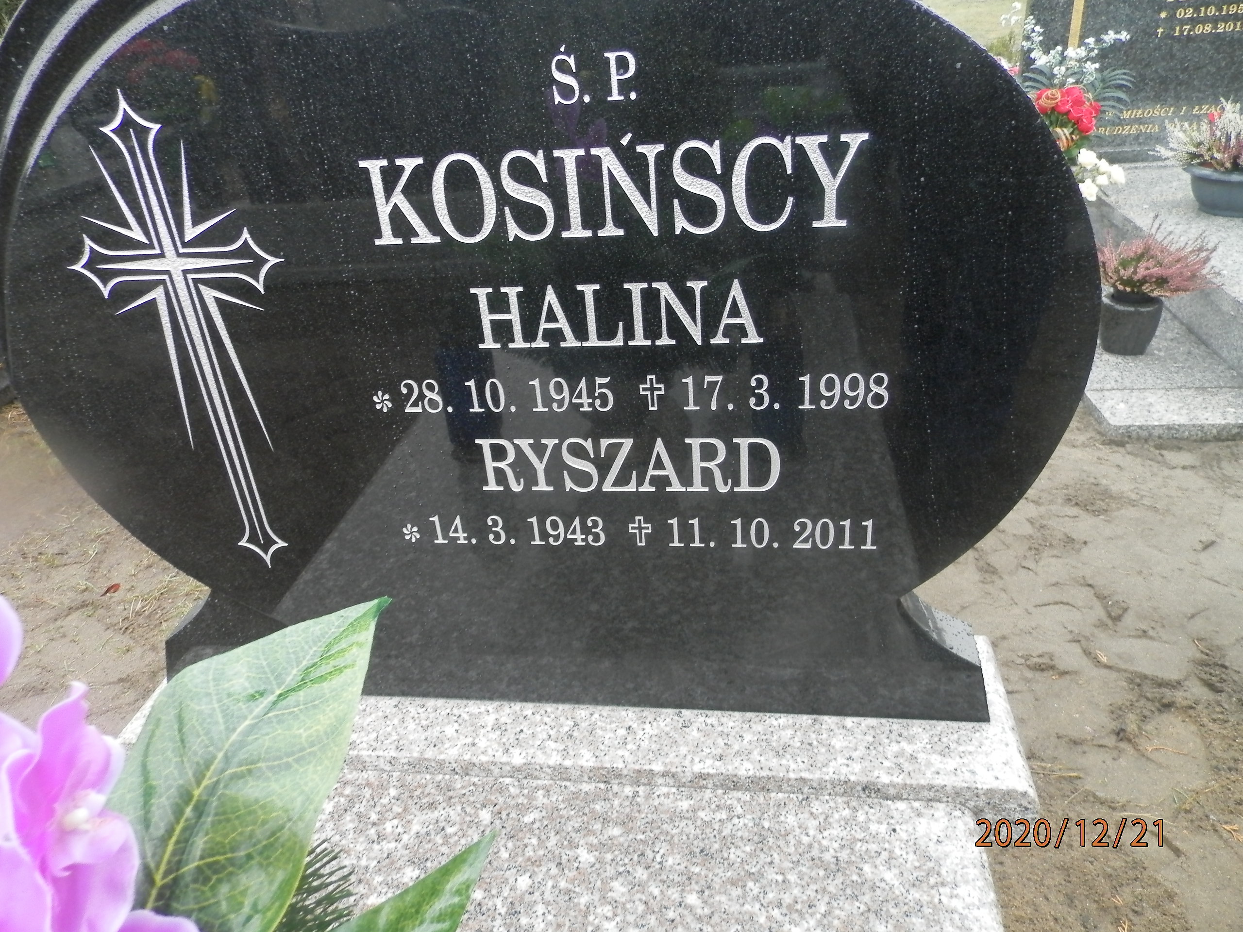 Ryszard KOSIŃSKI 1943 Toruń - Grobonet - Wyszukiwarka osób pochowanych