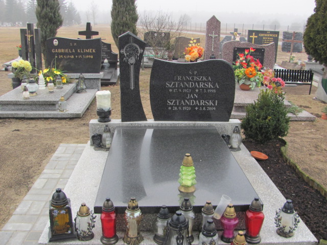 Grób JAN SZTANDARSKI