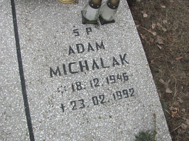 Adam MICHALAK 1946 Toruń - Grobonet - Wyszukiwarka osób pochowanych
