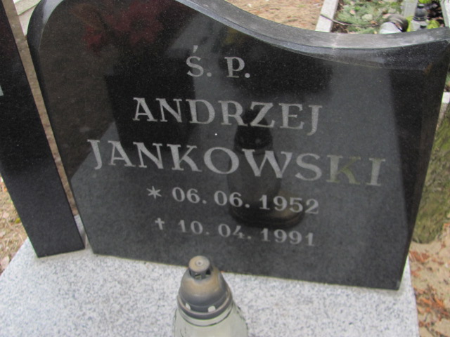 Andrzej JANKOWSKI 1952 Toruń - Grobonet - Wyszukiwarka osób pochowanych