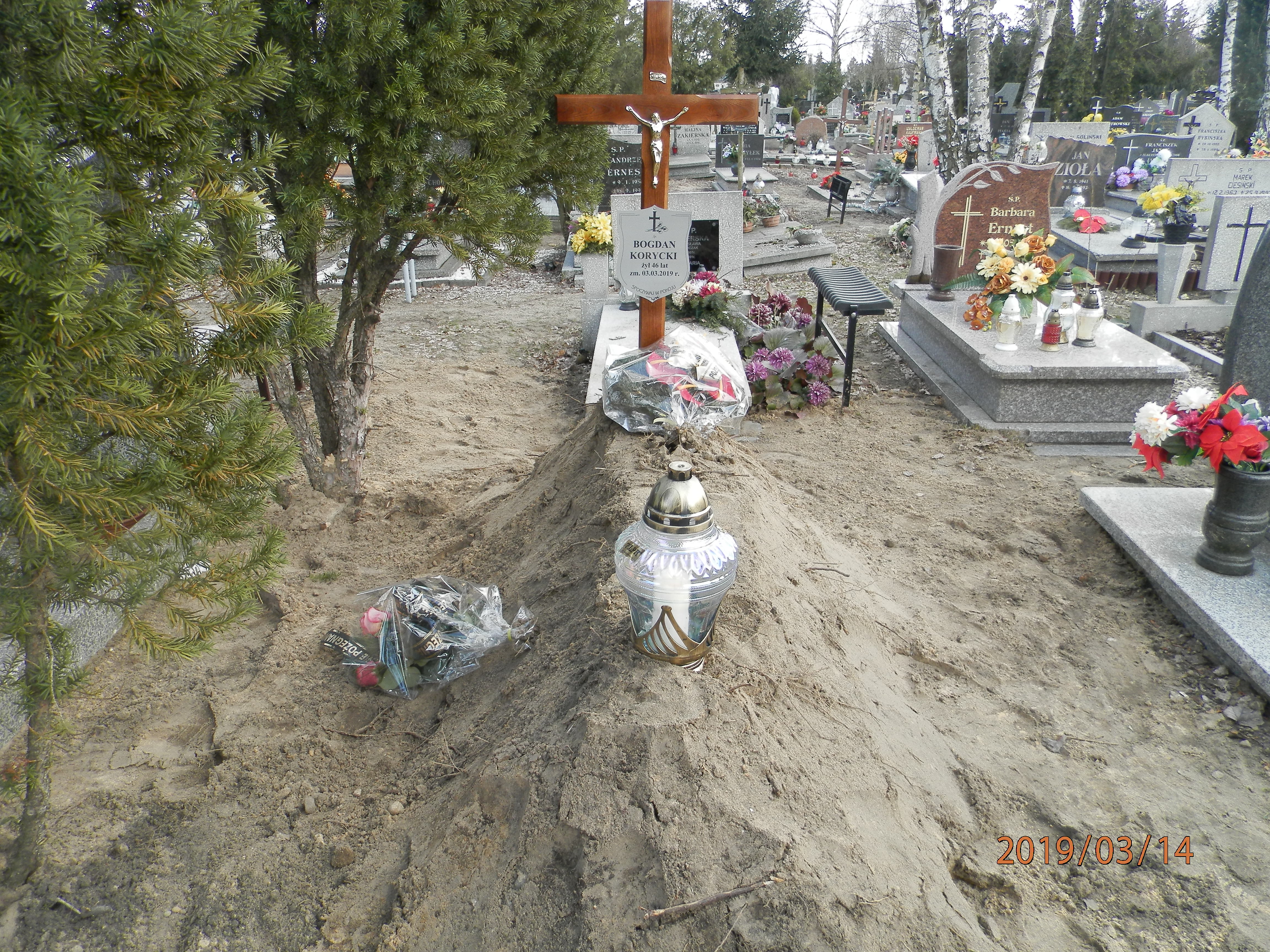 Grób BOGDAN KORYCKI