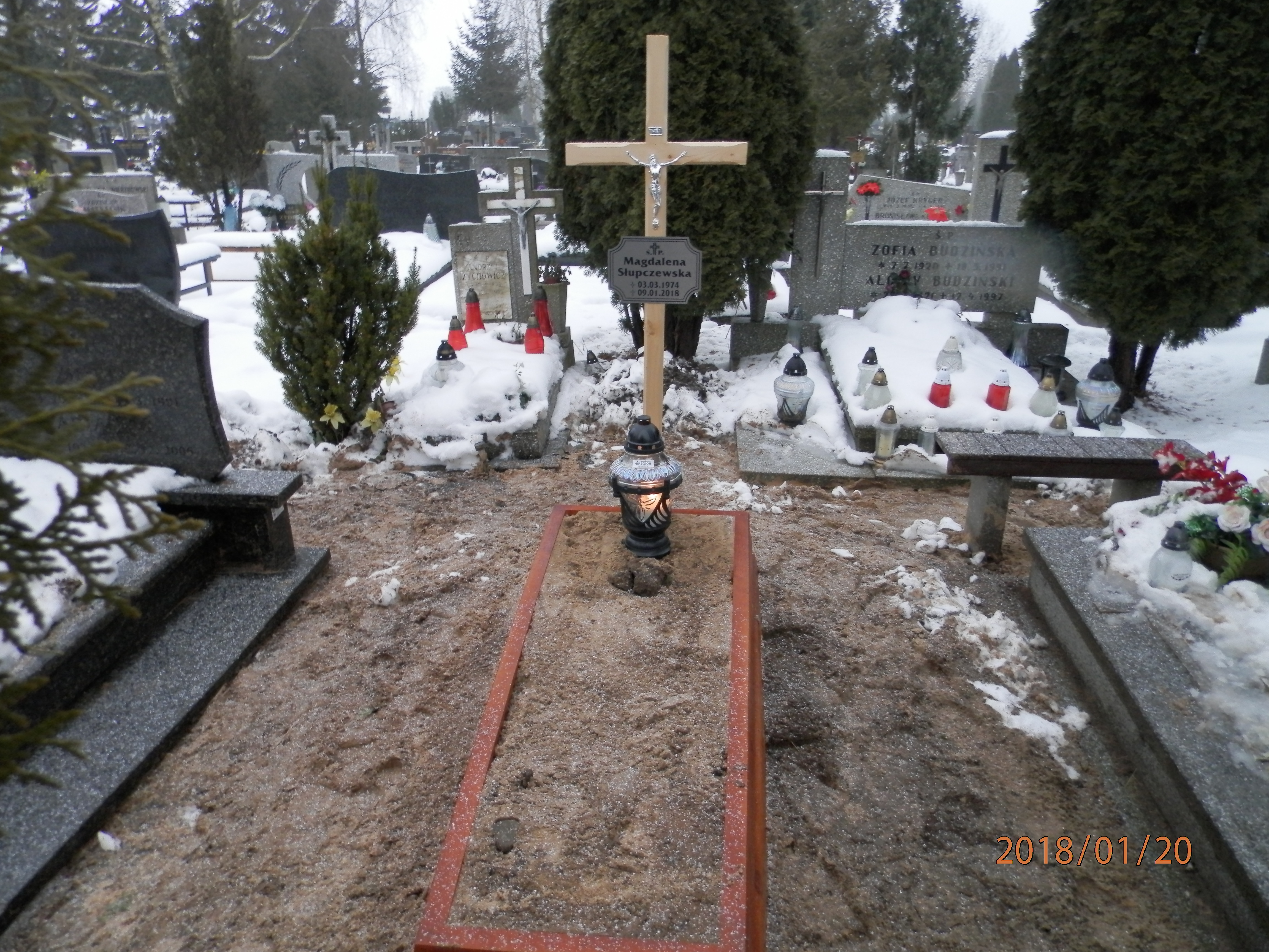 Grób MAGDALENA SŁUPCZEWSKA