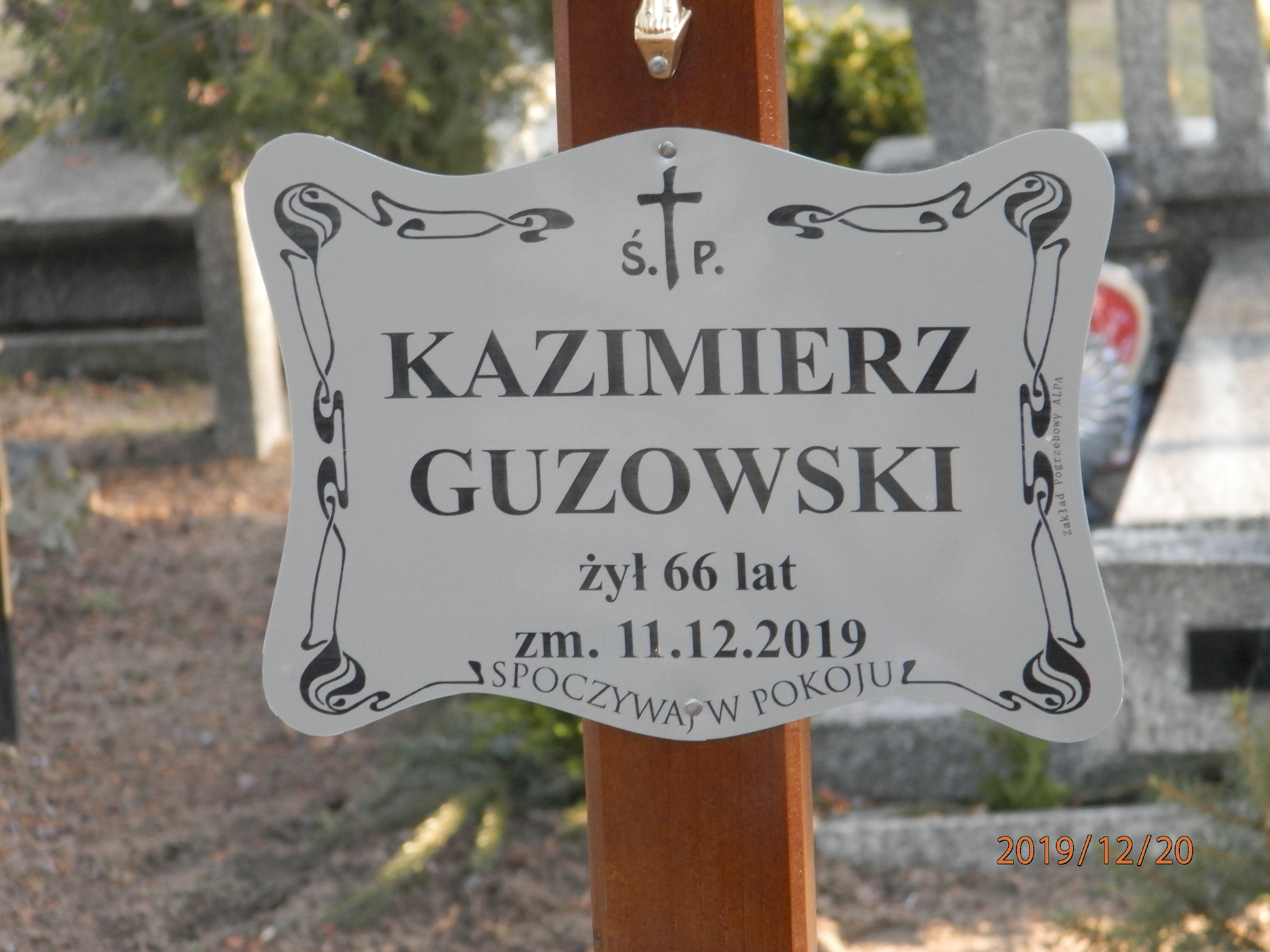 Stanisław KOMPANOWSKI 1956 Toruń - Grobonet - Wyszukiwarka osób pochowanych