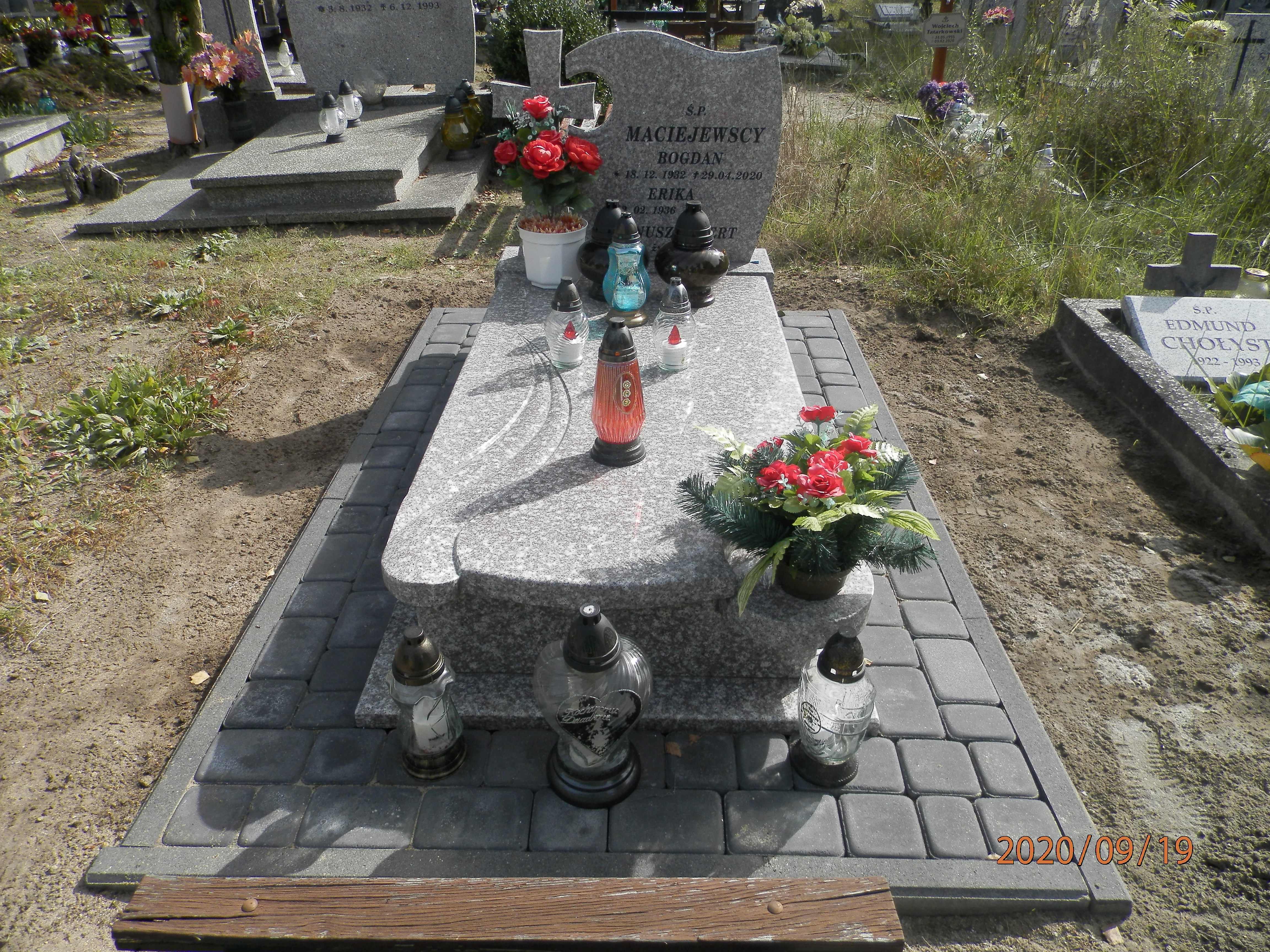 Bogdan MACIEJEWSKI 1932 Toruń - Grobonet - Wyszukiwarka osób pochowanych