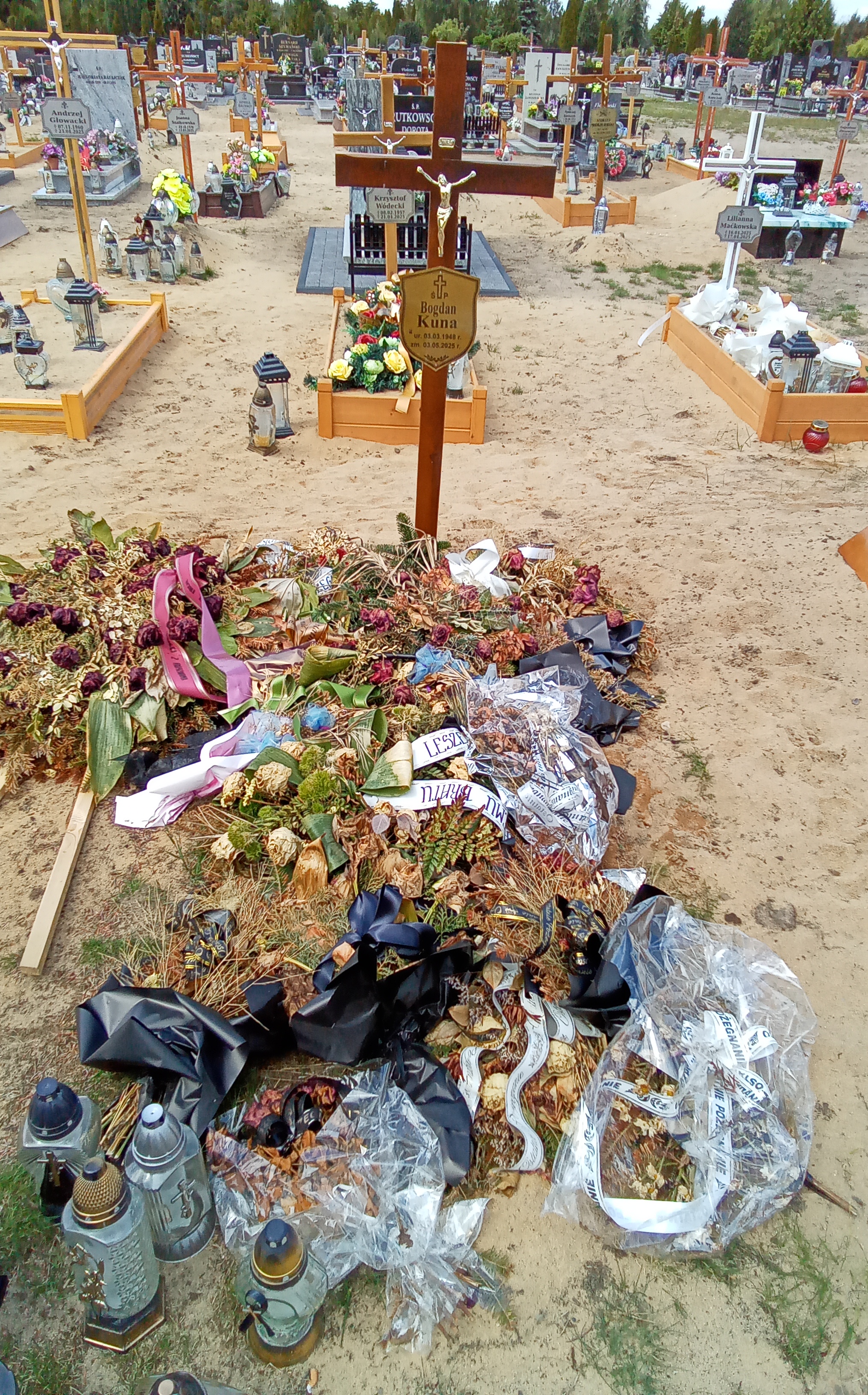 Grób BOGDAN KUNA