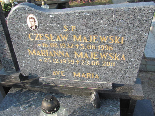 Czesław MAJEWSKI 1932 Toruń - Grobonet - Wyszukiwarka osób pochowanych