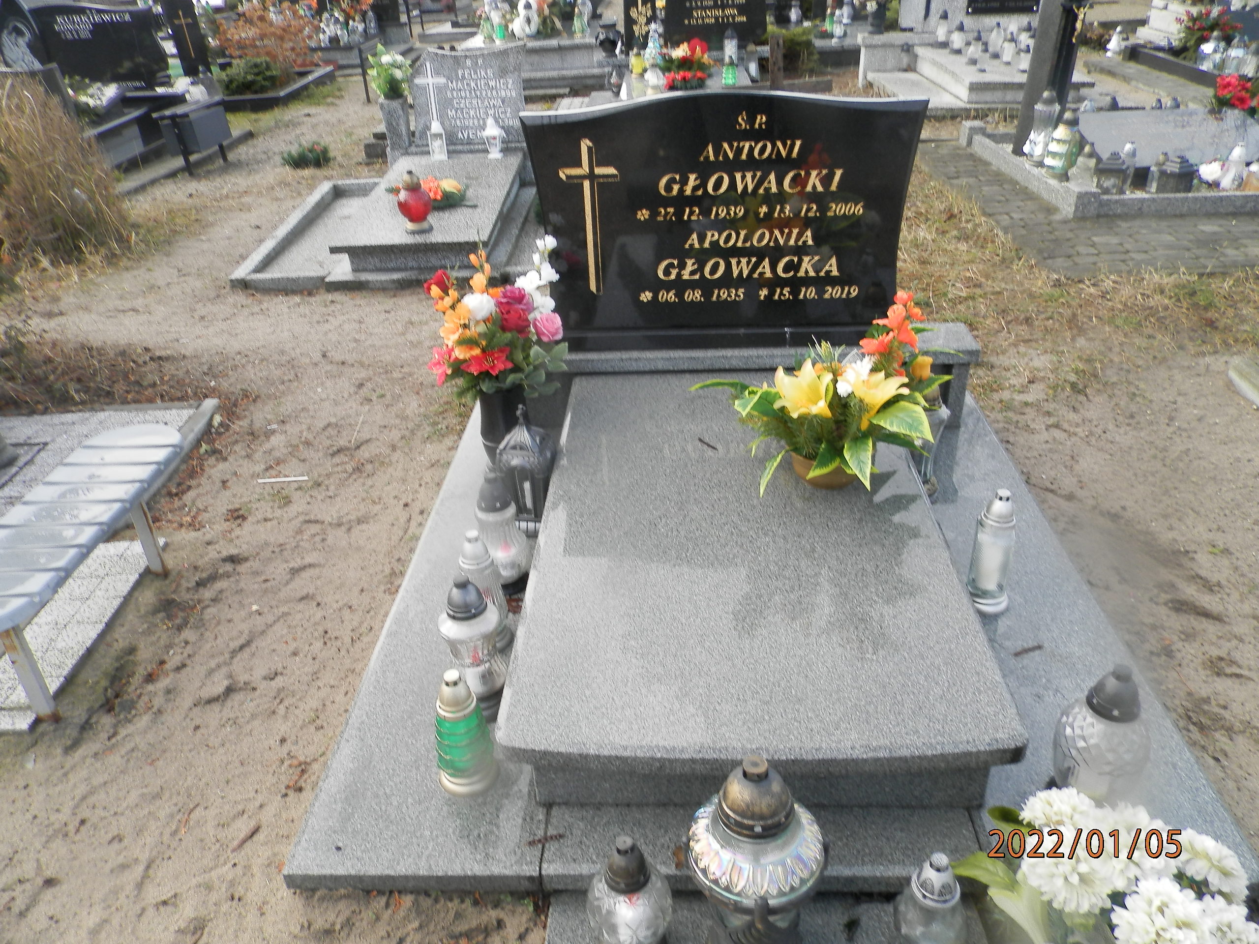 Grób JAROSŁAW GŁOWACKI