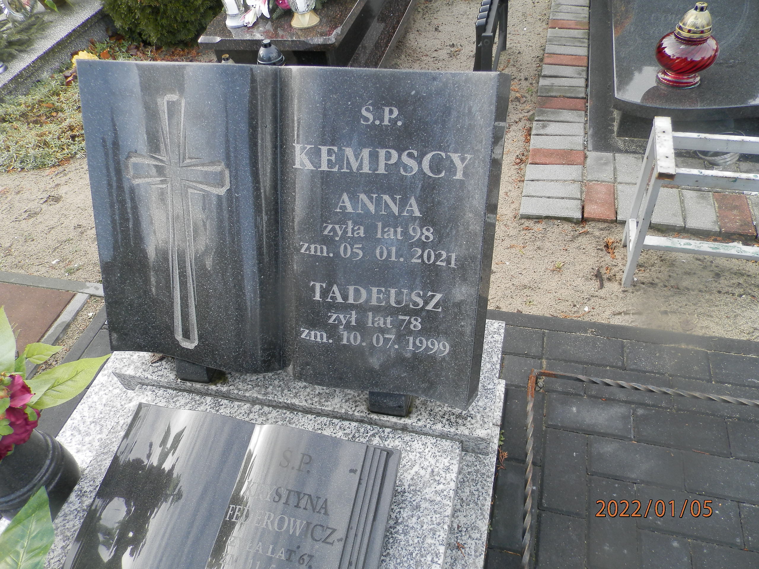 Anna KEMPSKA 1922 Toruń - Grobonet - Wyszukiwarka osób pochowanych